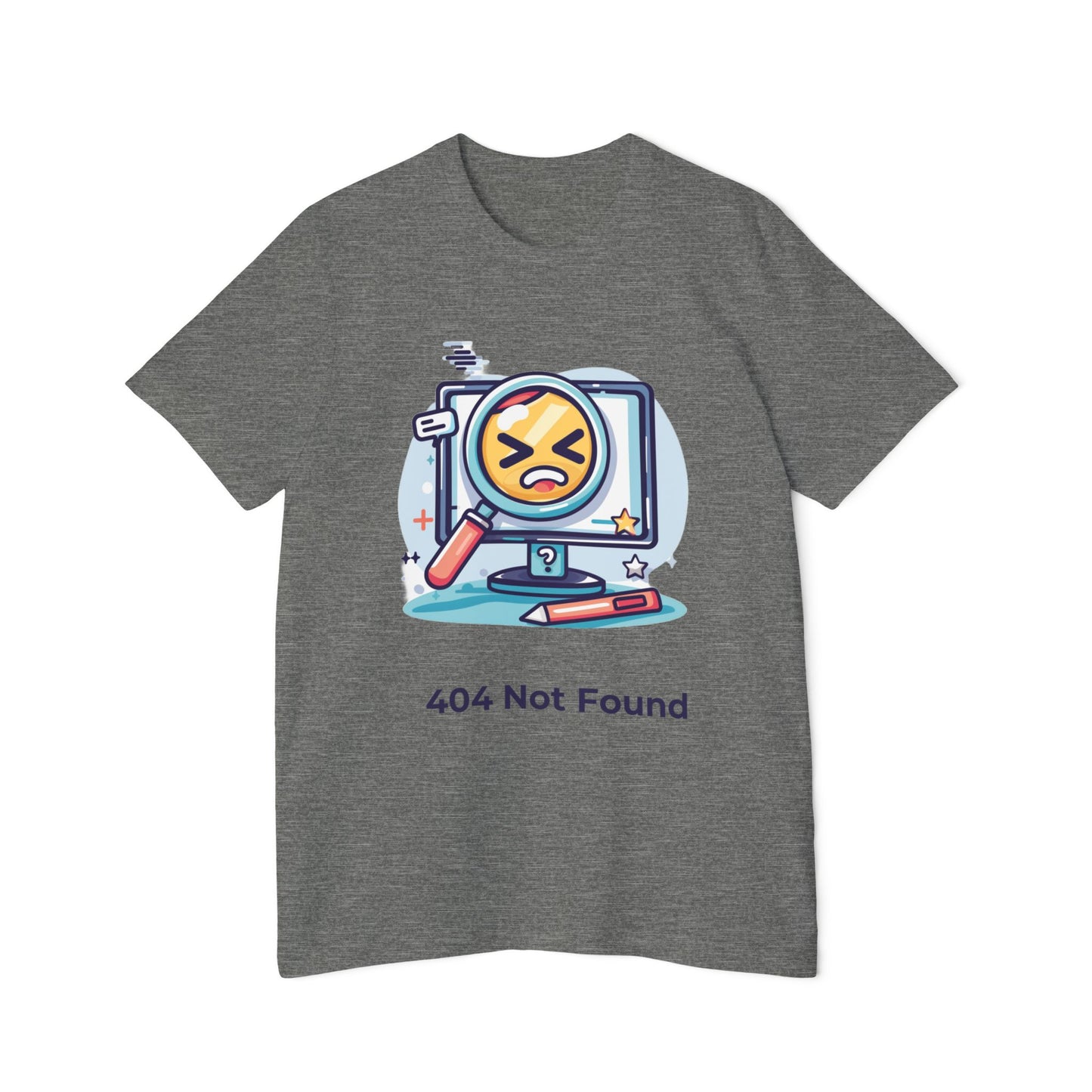 404 Not Found Tech-Themed T-Shirt