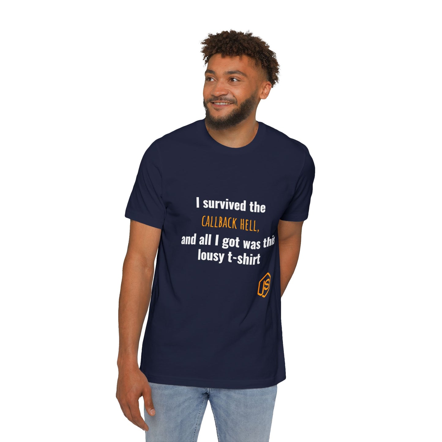 I Survived the Callback Hell, and All I Got Was This Lousy T-Shirt | Funny Coding T-Shirt for Developers | Usha Creations