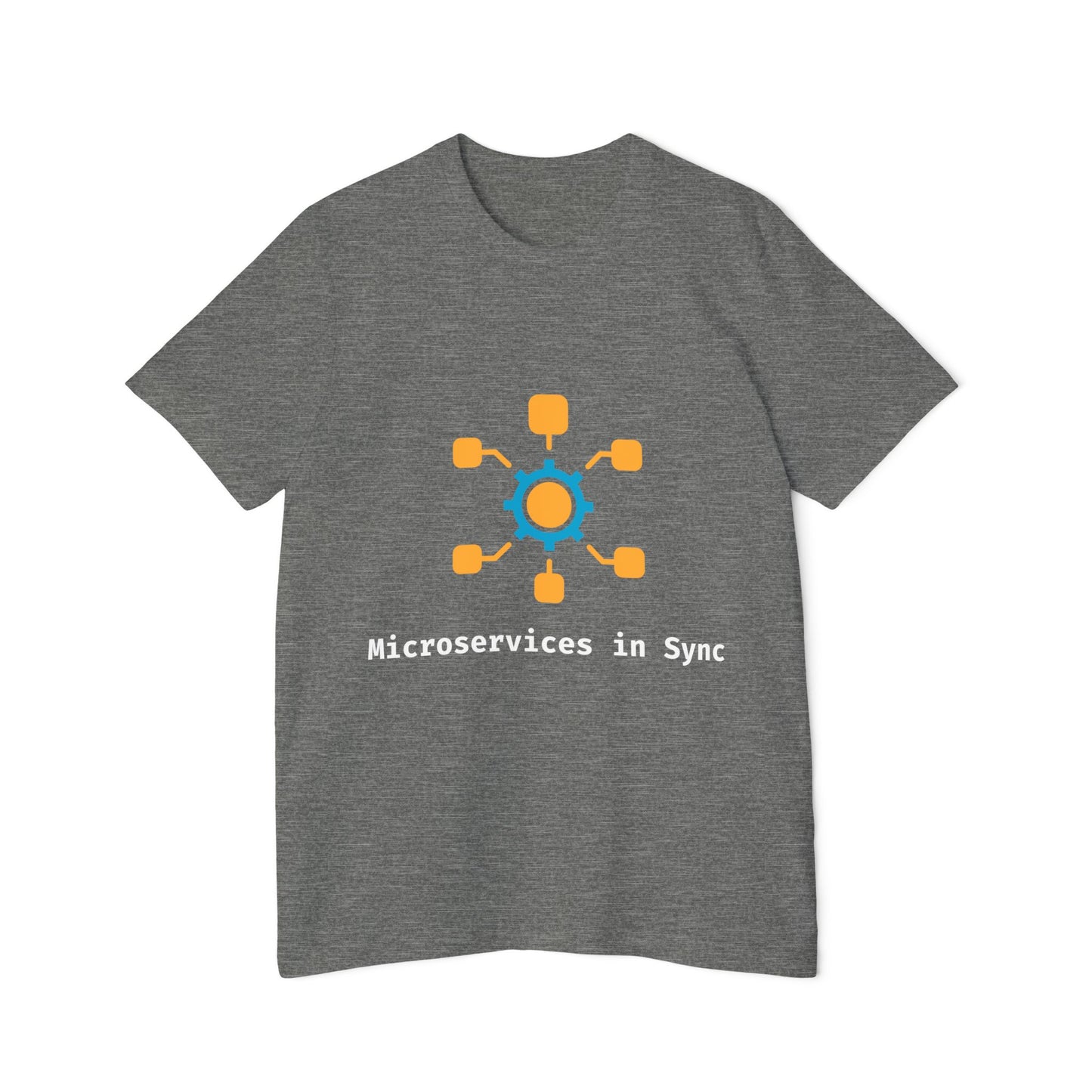 Microservices in Sync | System Design T-Shirt | Interview Series Tee | Usha Creations