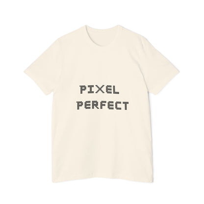 Pixel Perfect | Pixelated Font T-Shirt | Frontend Developer Apparel | Usha Creations