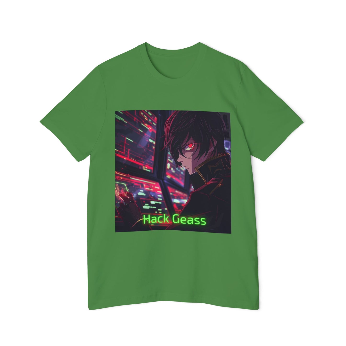 Lelouch’s Hacking Geass Tee – Code Geass Hack the World Edition