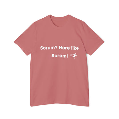 Scrum? More Like Scram! | Funny Agile Developer T-Shirt | Usha Creations