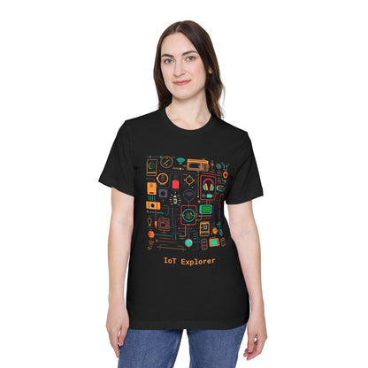 IoT Explorer Tech-Themed T-Shirt | Connected Devices Graphic Tee