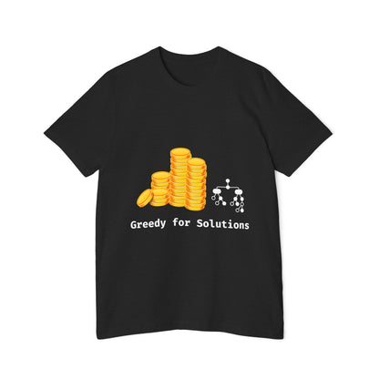 Greedy for Solutions | DSA T-Shirt | Interview Series Tee | Usha Creations