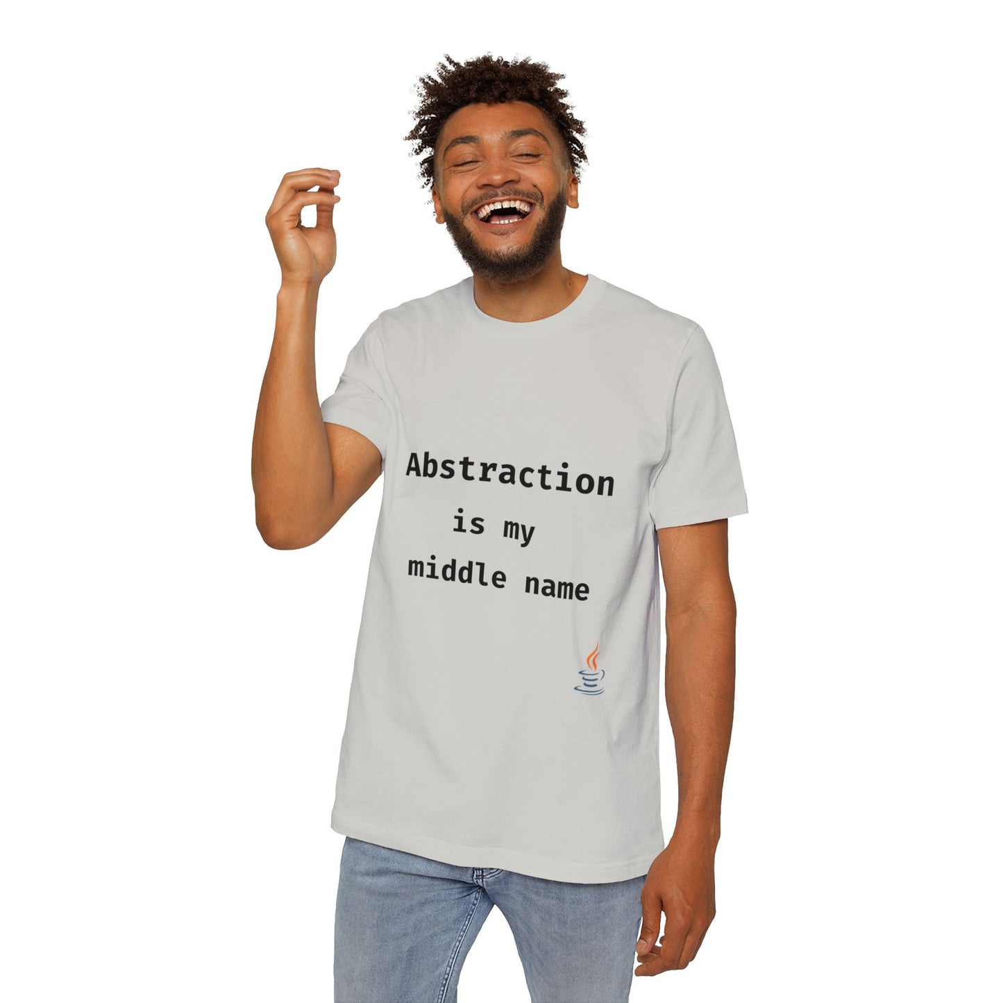 Abstraction Is My Middle Name | Java Developer T-Shirt | Funny Programmer Shirt | Usha Creations