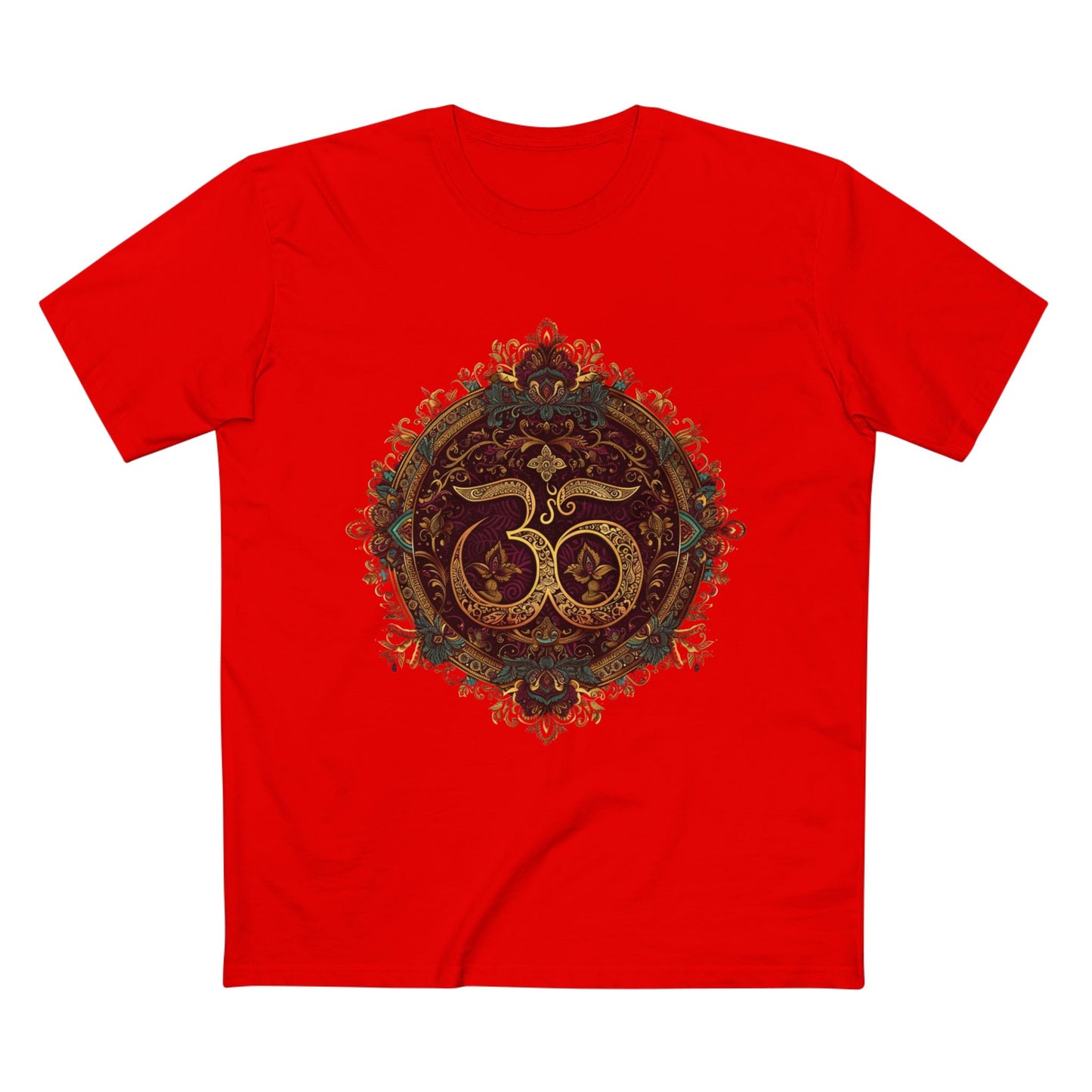 Elegant Om Symbol T-Shirt - VedicTees