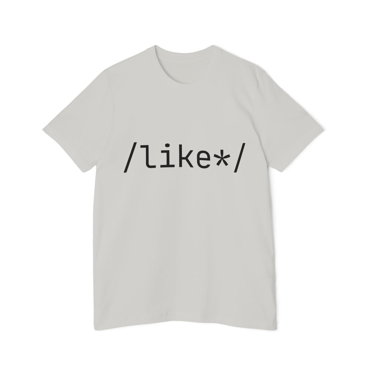 Regex Like T-Shirt | Infinite Like Pattern 2024 | Social Dev Humor | Tech Social Gift | Usha Creations