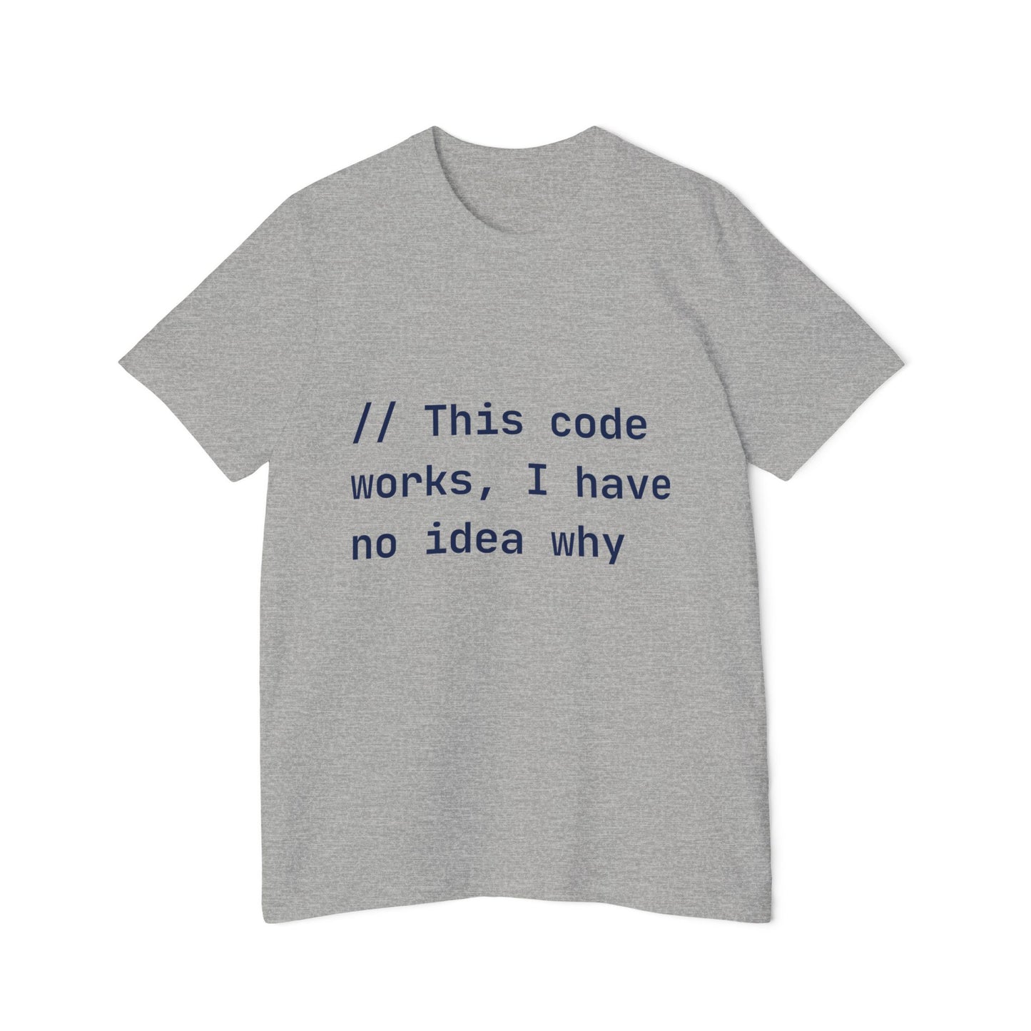 Mystery Code T-Shirt | Programming Humor | Developer Inside Joke | Usha Creations