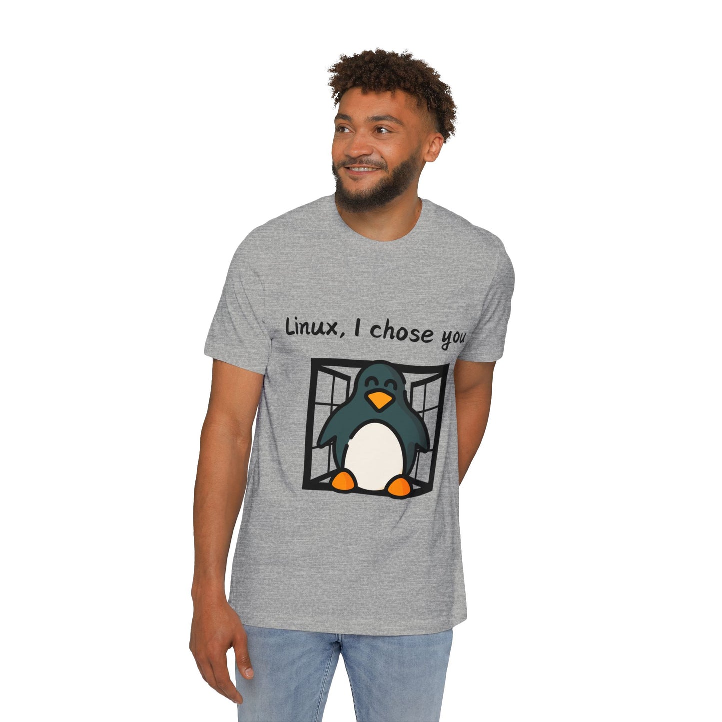 Linux vs Windows OS Choice Humor T Shirt | Tech Geek Meme Tees | Usha Creations