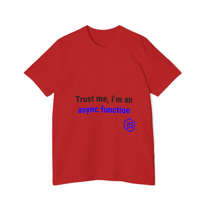 Trust Me, I’m an Async Function | JavaScript T-Shirt for Developers | Usha Creations