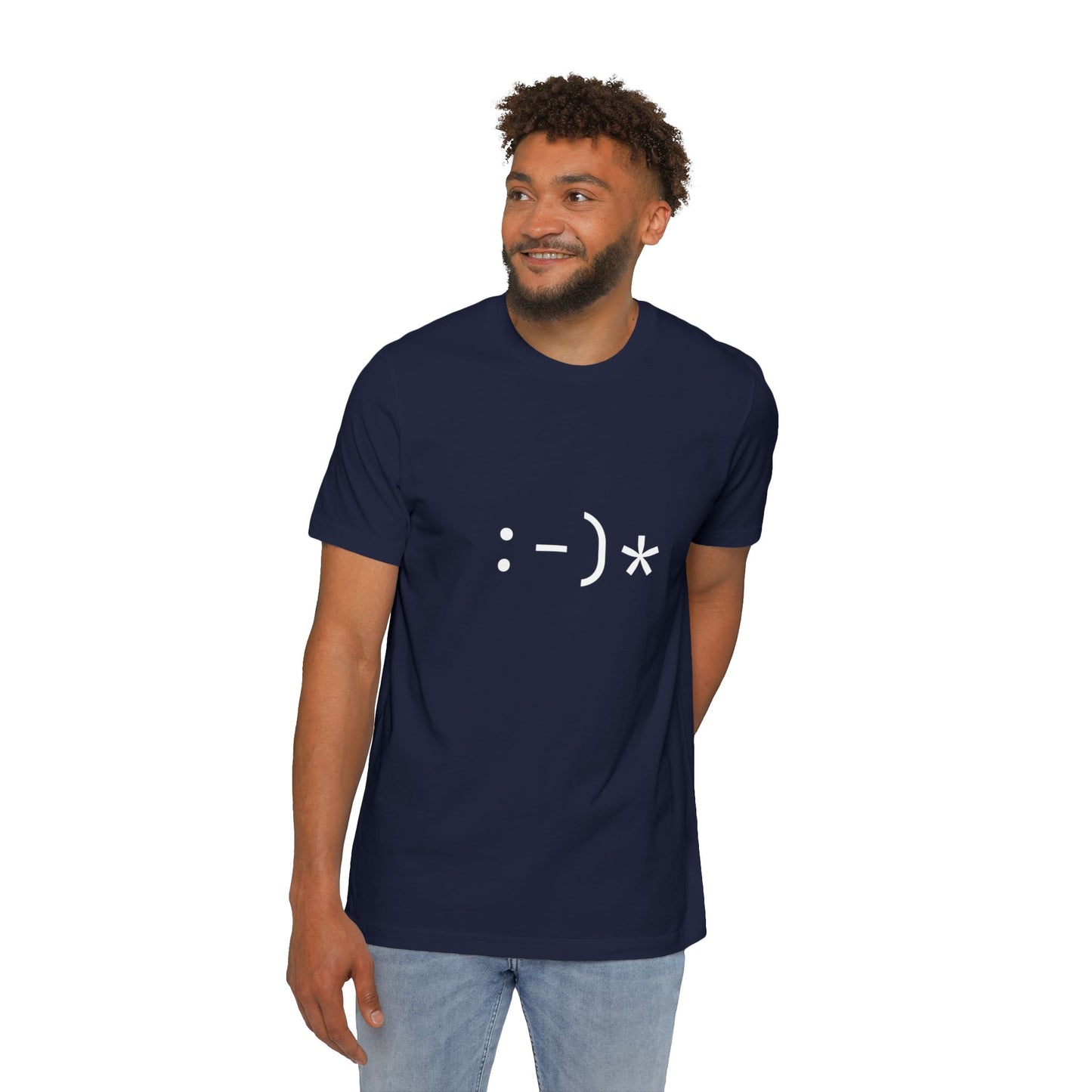 ASCII Star Smiley T-Shirt | Retro Chat Emoticon 2024 | Classic Internet Art Gift | Vintage Online Culture | Usha Creations