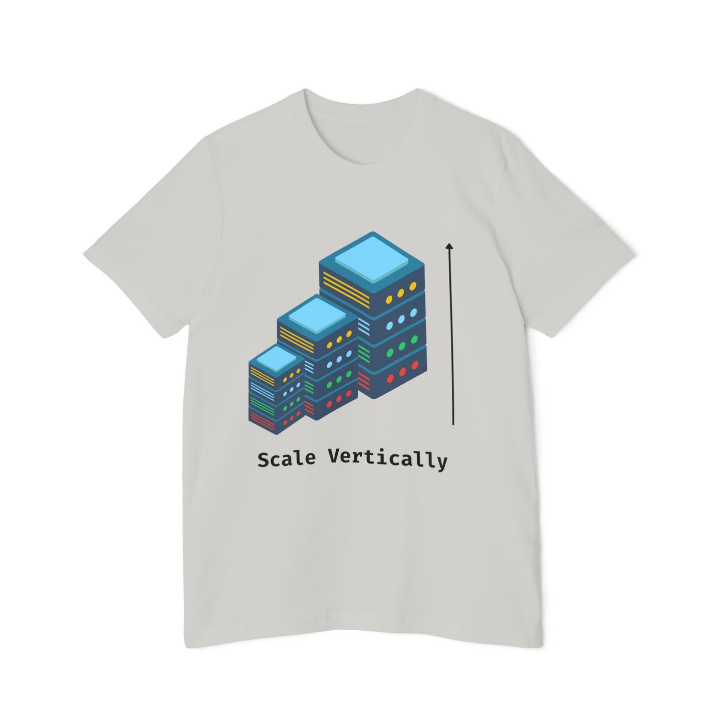 Scale Vertically | System Design T-Shirt | Interview Series Tee | Usha Creations