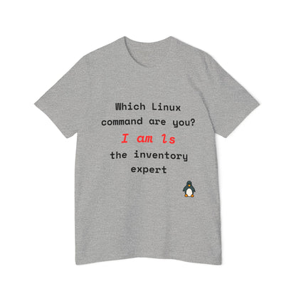 Which Linux Command Are You? I Am ls - The Inventory Expert | Funny Linux T-Shirt | Usha Creations