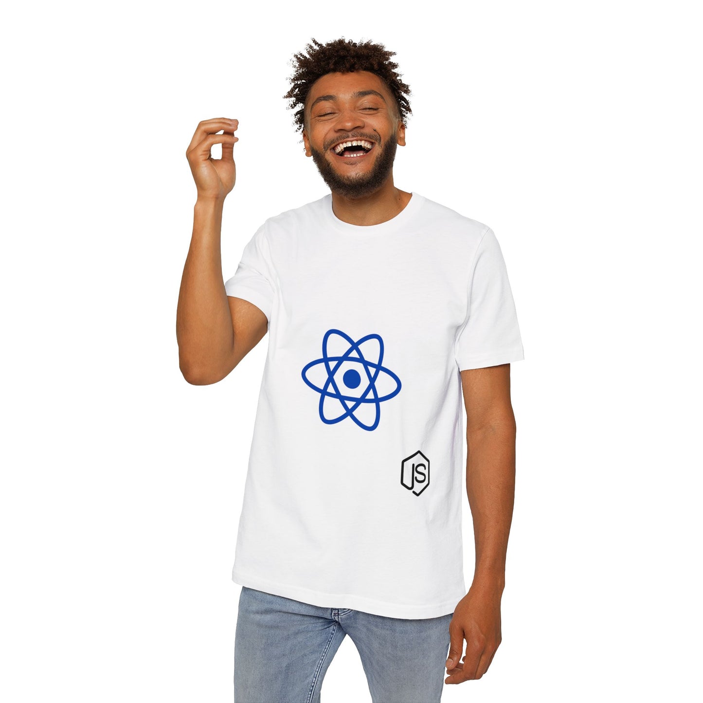 React.js: Component by Component | Frontend Developer T-Shirt | JavaScript UI Framework Apparel | Usha Creations