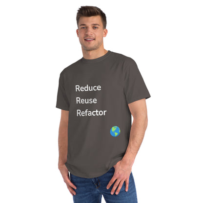 Reduce Reuse Refactor Eco Dev Tee | Green Coding Shirt | Usha Creations