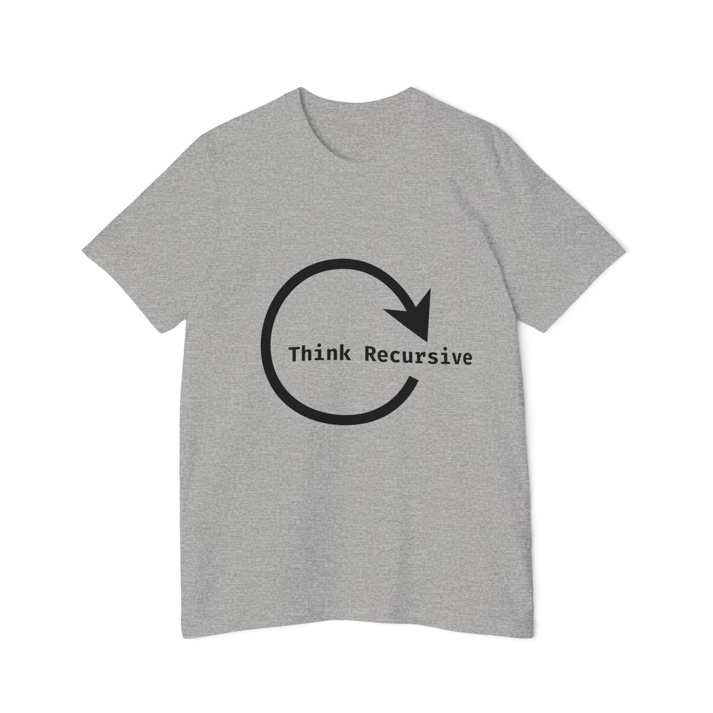 Recursive Elegance | Recursion T-Shirt | Interview Series Tee | Usha Creations