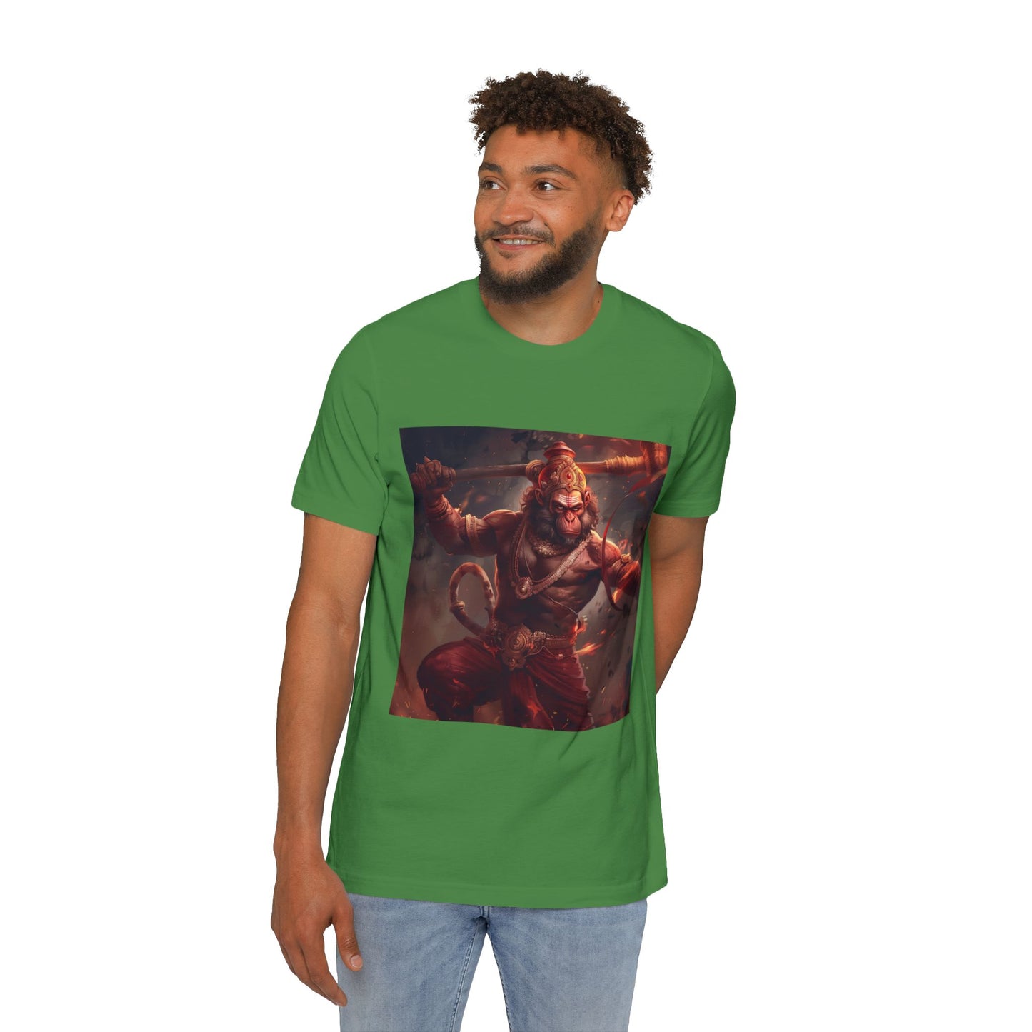 Hanuman’s Divine Strength - Vedic T-Shirt | Spiritual Design