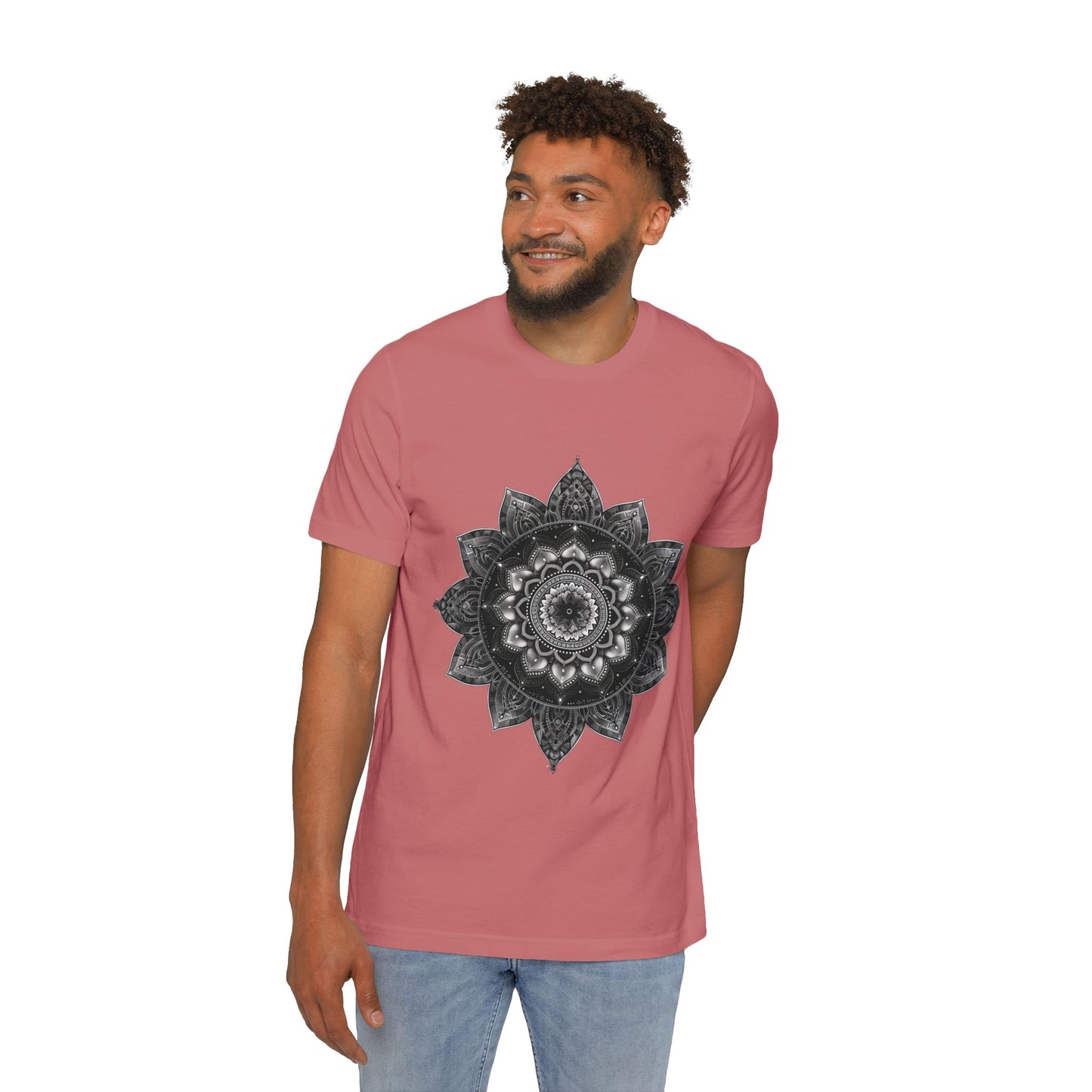 Sacred Geometry Mandala T-Shirt | Spiritual Design