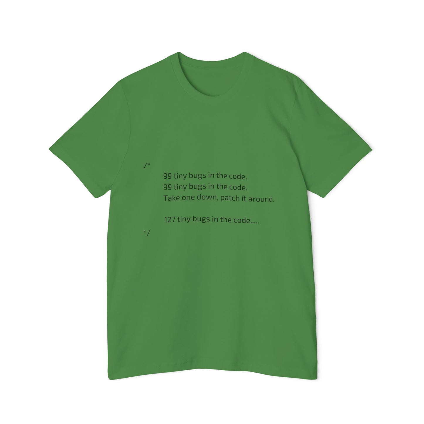 99 Tiny Bugs in the Code Developer T-Shirt | Funny Programmer Tee