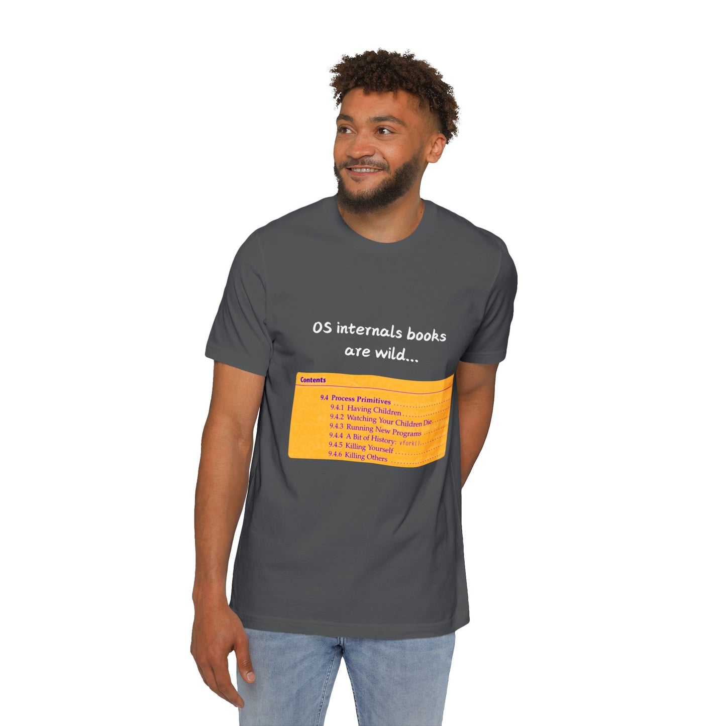 OS Internals Dark Humor Tech T Shirt | Computer Science Meme Tees | Usha Creations