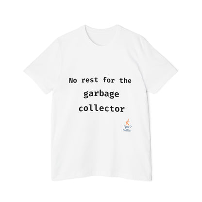 No Rest for the Garbage Collector | Java Developer T-Shirt | Funny Programmer Shirt | Usha Creations