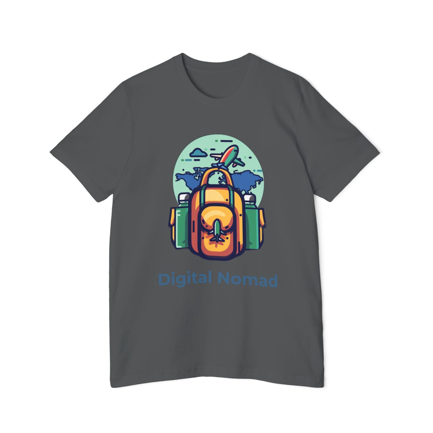 Digital Nomad Tech-Themed T-Shirt