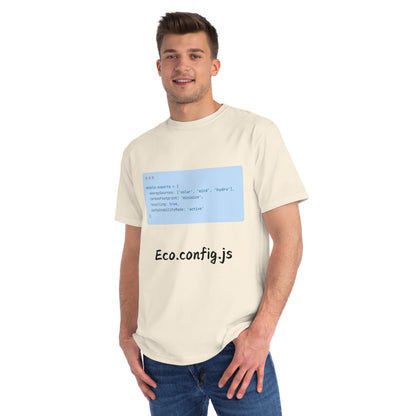 Eco.config.js Green Code Tee | Developer Earth Settings | Usha Creations