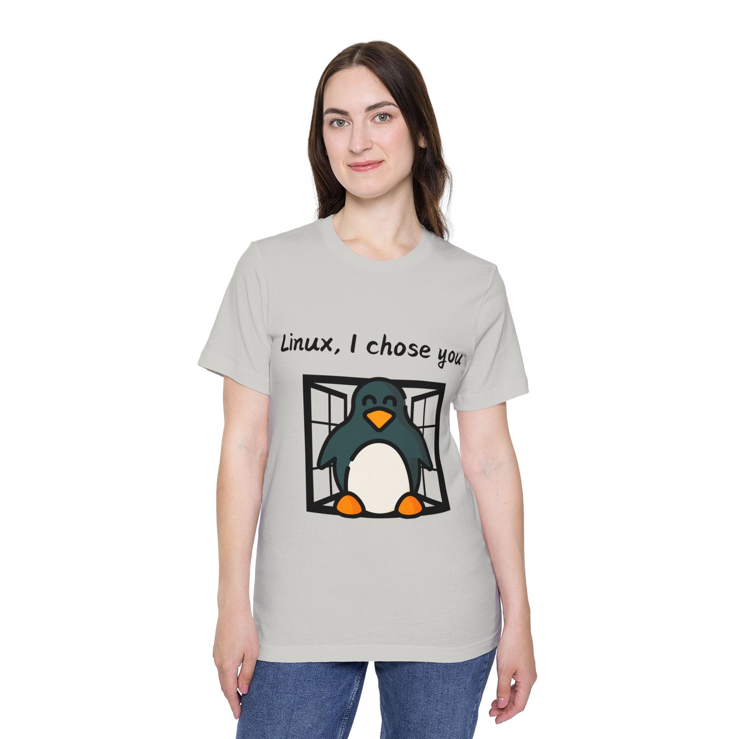 Linux vs Windows OS Choice Humor T Shirt | Tech Geek Meme Tees | Usha Creations