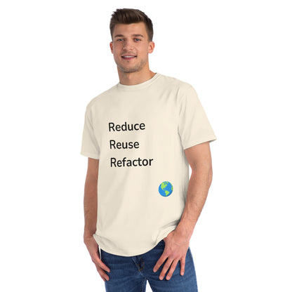 Reduce Reuse Refactor Eco Dev Tee | Green Coding Shirt | Usha Creations