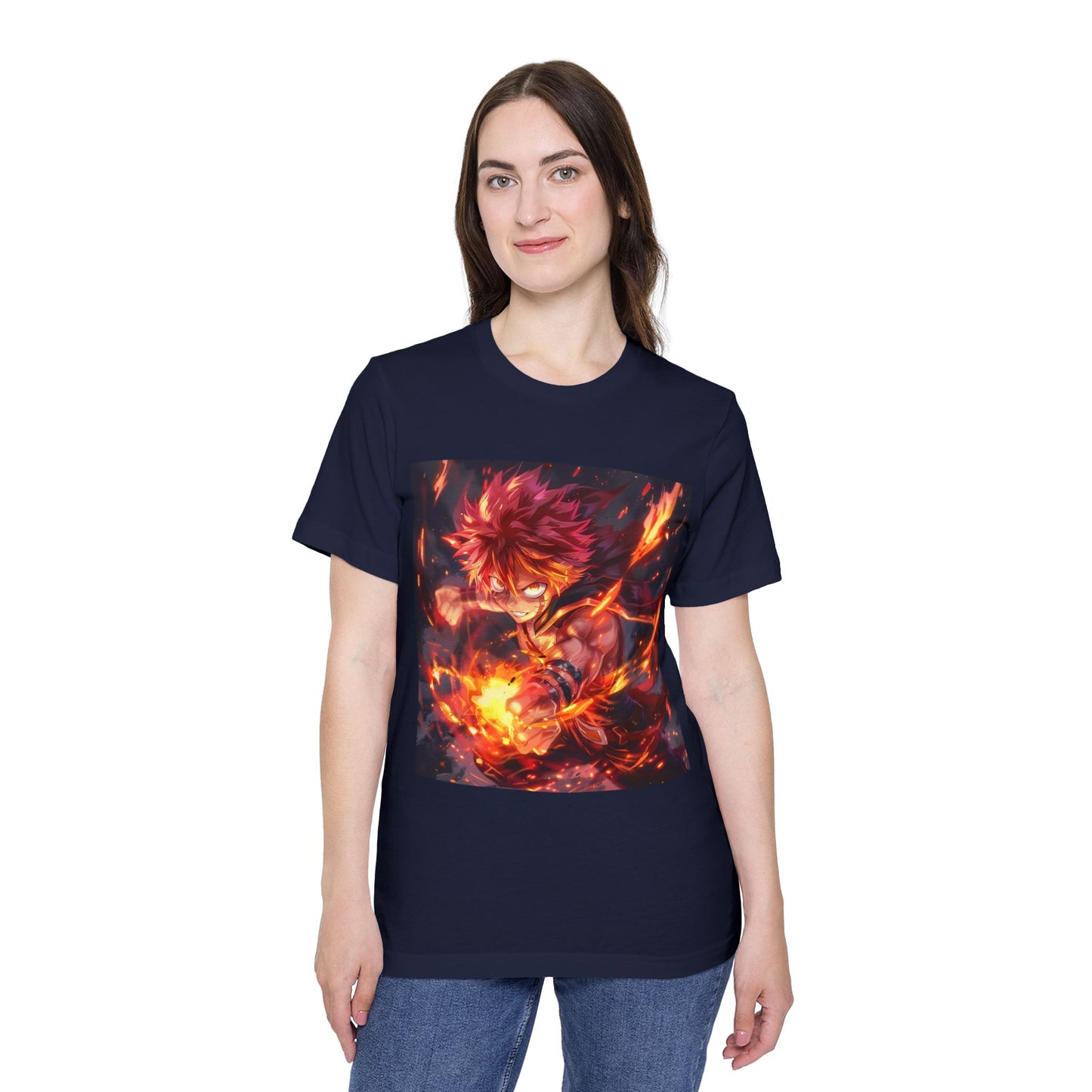 Natsu’s Fiery Blaze Tee – Flame Dragon Edition