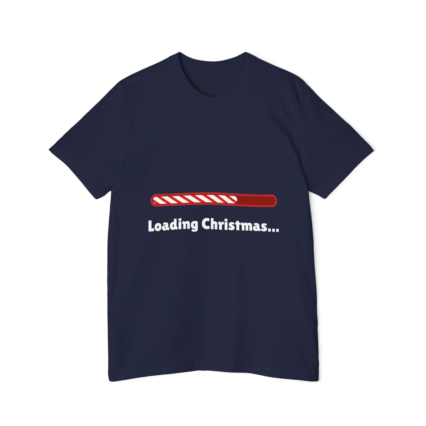 Loading Christmas Progress Bar Programmer Gift T-Shirt | Funny Tech Christmas Present | Perfect Coding Gift | Usha Creations