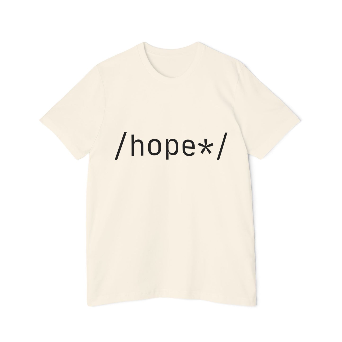 Regex Hope T-Shirt | Infinite Hope Pattern 2024 | Programming Optimism Design | Tech Positivity Gift | Usha Creations