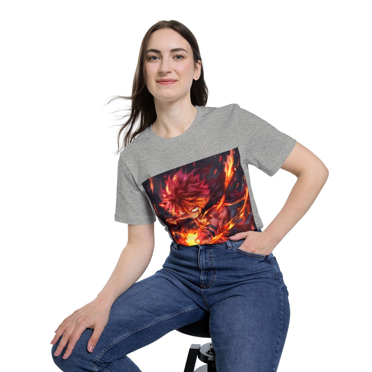 Natsu’s Fiery Blaze Tee – Flame Dragon Edition