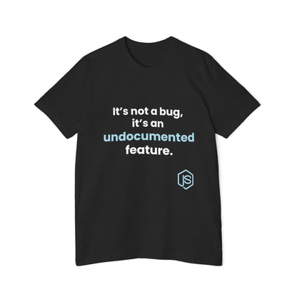 It’s Not a Bug, It’s an Undocumented Feature | Funny Coding T-Shirt for Developers | Usha Creations