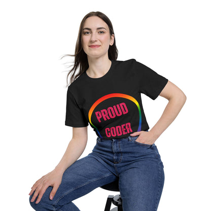 Proud Coder T-Shirt - Pride Month Tech Tee