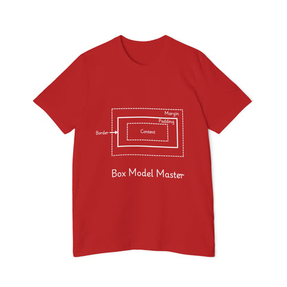 Box Model Master | CSS Box Model T-Shirt | Frontend Developer Apparel | Usha Creations