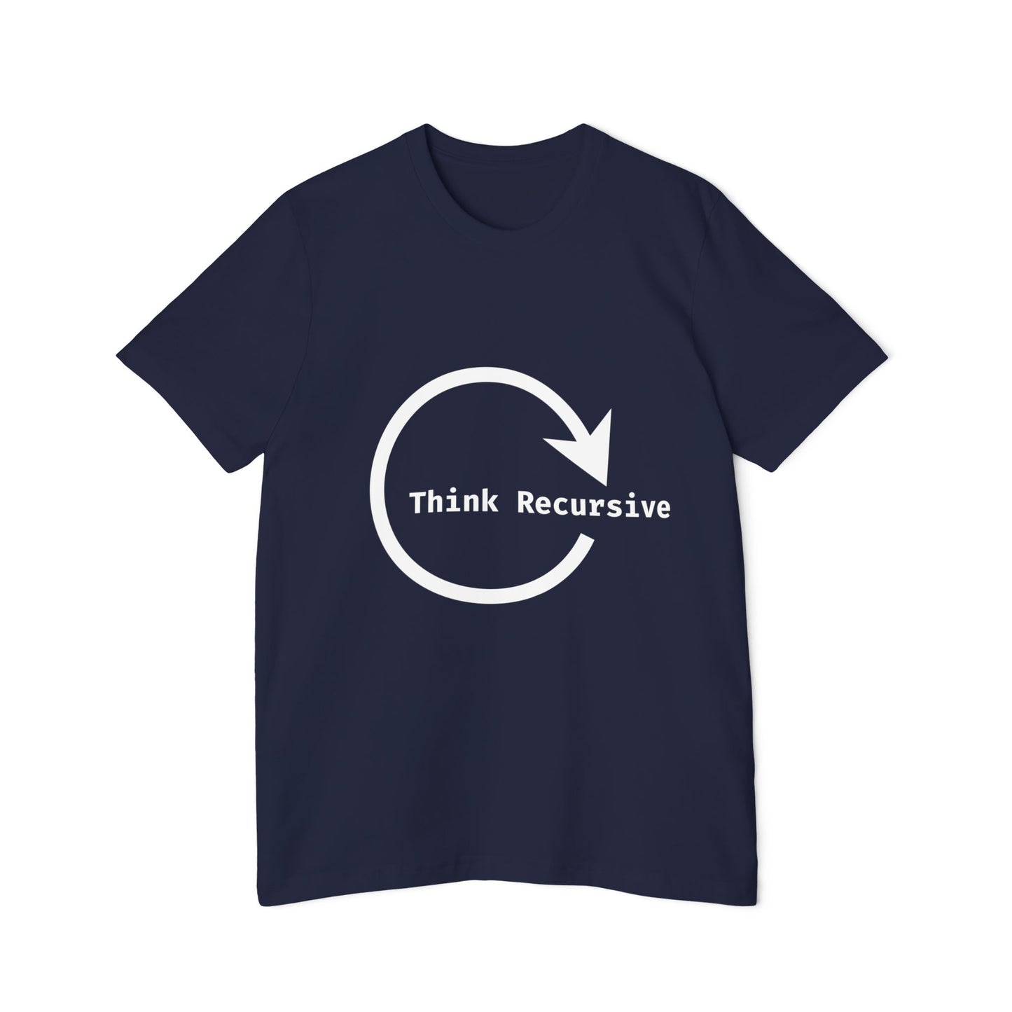 Recursive Elegance | Recursion T-Shirt | Interview Series Tee | Usha Creations