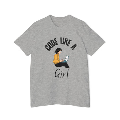 Code Like a Girl T-Shirt - Empowering Women in Tech Tee