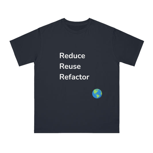 Reduce Reuse Refactor Eco Dev Tee | Green Coding Shirt | Usha Creations