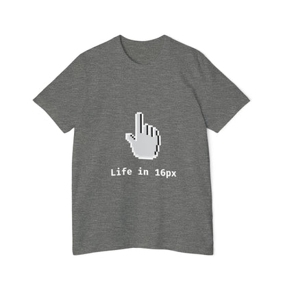 Life in 16px | Frontend Developer T-Shirt | Pixel-Perfect UI Design Tee | Usha Creations