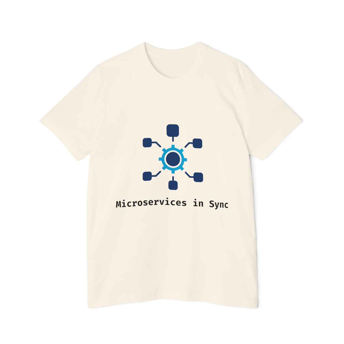 Microservices in Sync | System Design T-Shirt | Interview Series Tee | Usha Creations