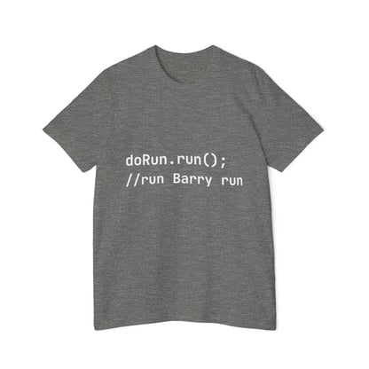 Run Barry Run T-Shirt | Developer Method Call | Pop Culture Code | Usha Creations