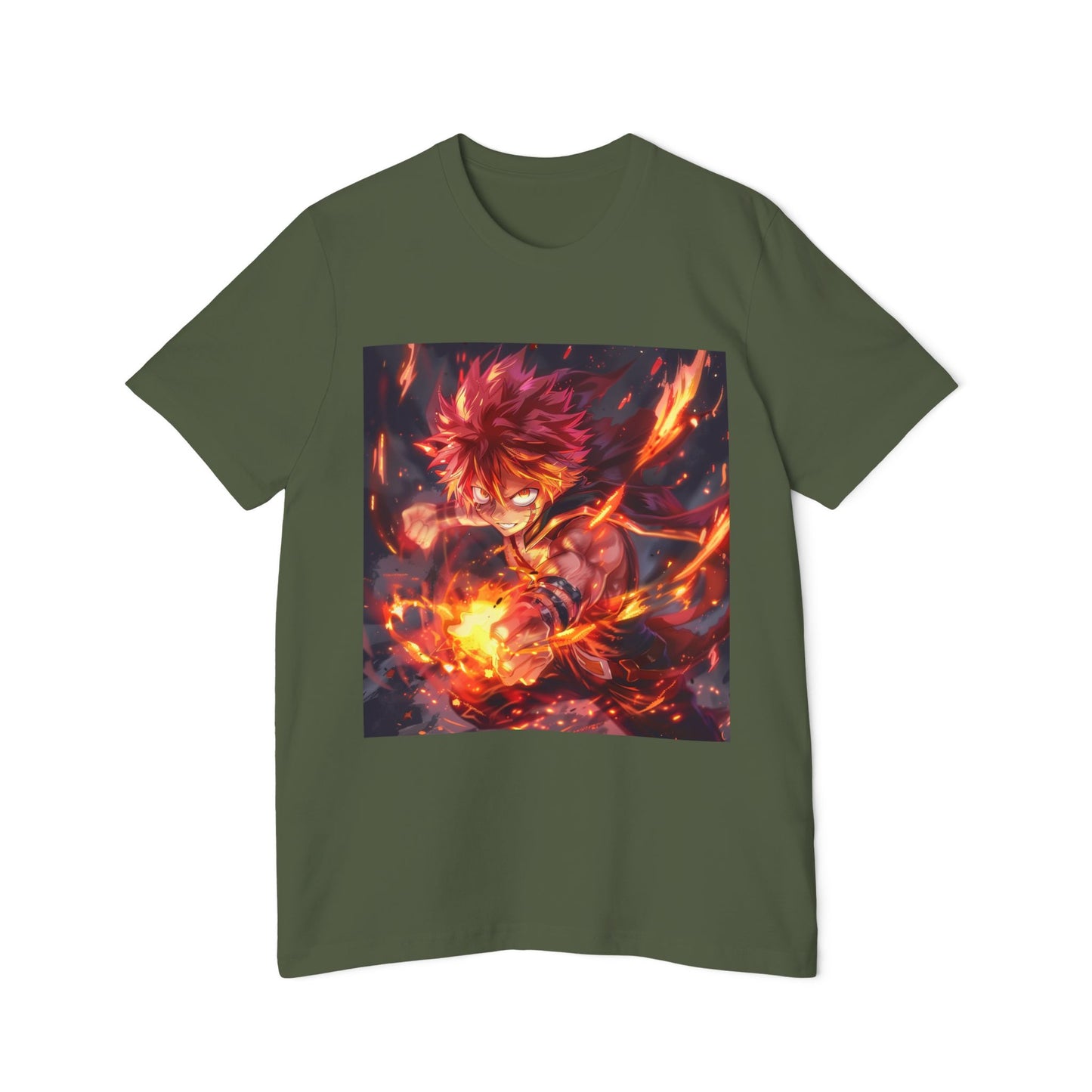 Natsu’s Fiery Blaze Tee – Flame Dragon Edition