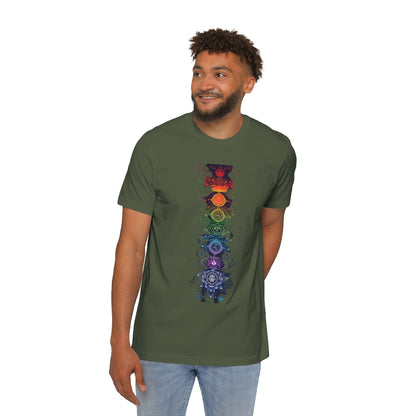 Chakra Symbols Spiritual T-Shirt | Spiritual Design