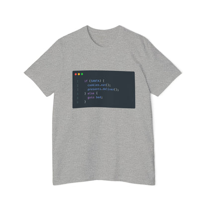 Christmas Code T-Shirt | Developer Holiday Logic 2024 | Programming Santa Humor | Tech Winter Gift | Usha Creations