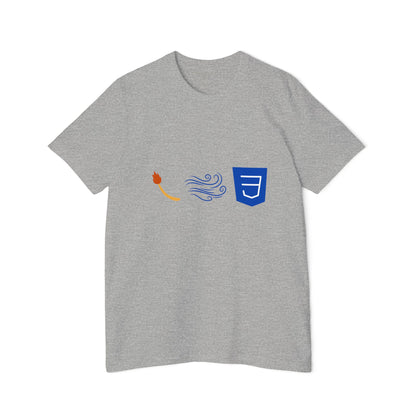 Tailwind CSS: Style in the Breeze | Frontend Developer T-Shirt | UI/UX Engineer Apparel | Usha Creations