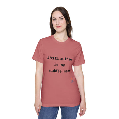 Abstraction Is My Middle Name | Java Developer T-Shirt | Funny Programmer Shirt | Usha Creations