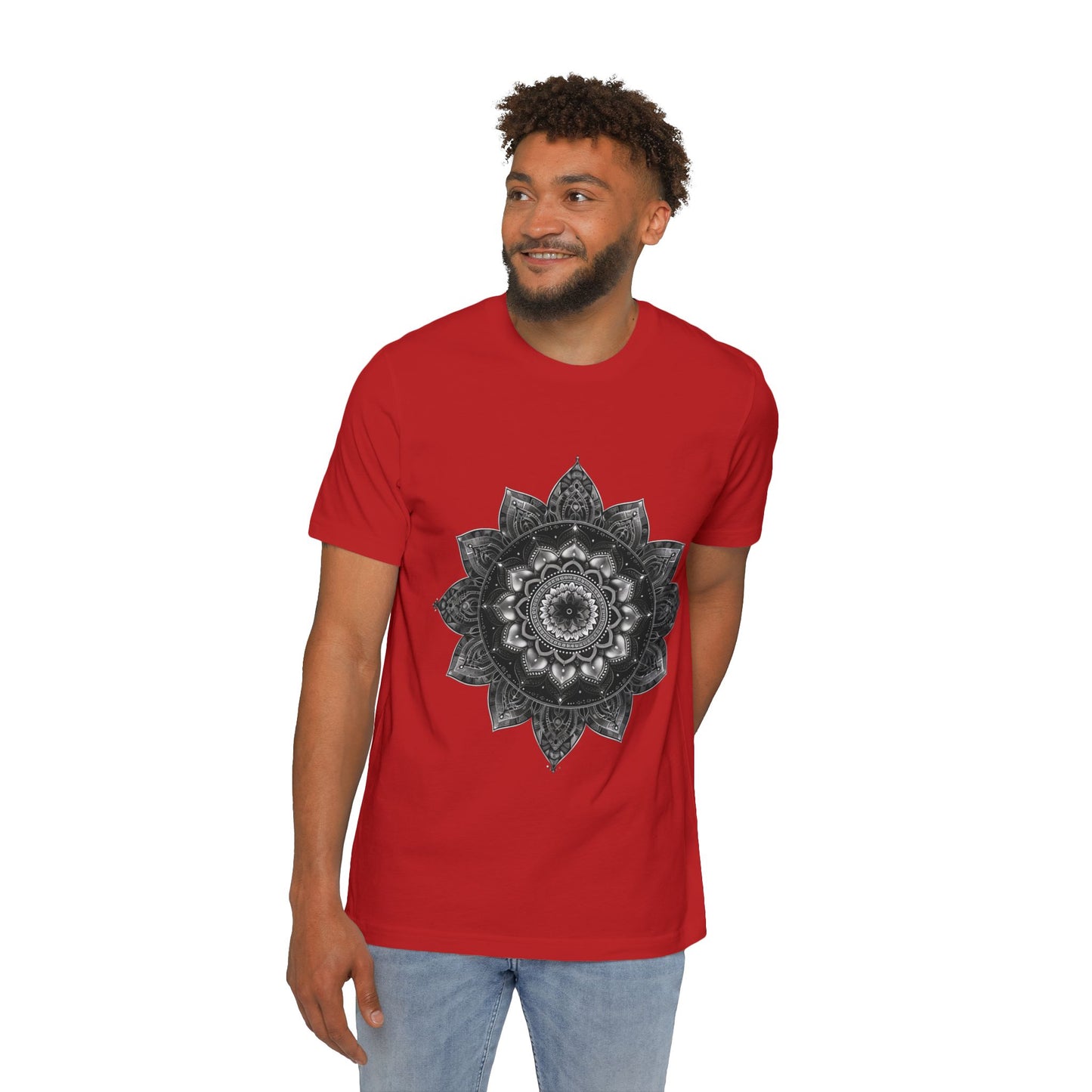 Sacred Geometry Mandala T-Shirt | Spiritual Design