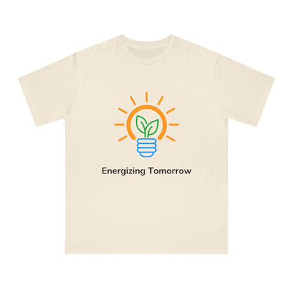 Energizing Tomorrow Tee | Green Tech Transition Shirt | Usha Creations