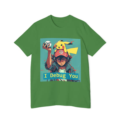 Ash’s Pokécode Tee – I Debug You! Edition